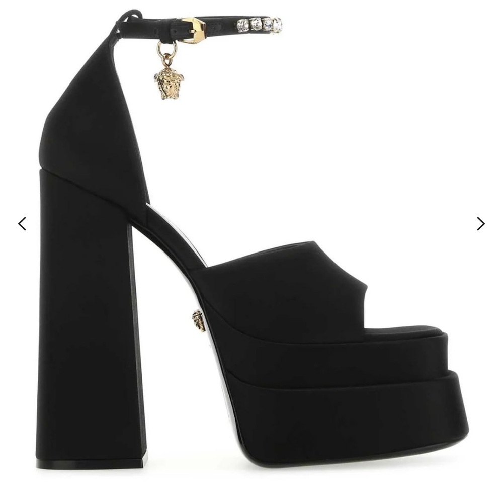 Versace Medusa Aevitas Platform Sandals